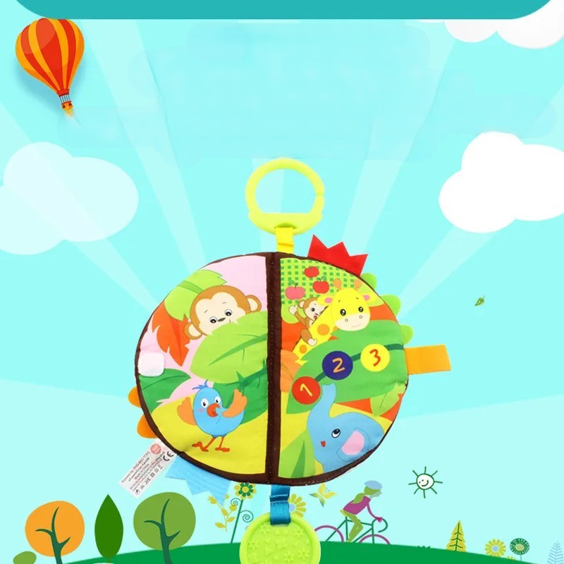 Livro de Pano Sensorial para Bebê - Ama Mamma