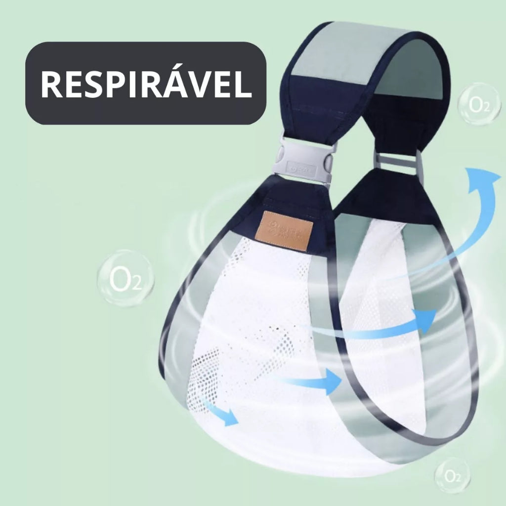 Canguru Ama Baby Respirável e Confortável - Ama Mamma