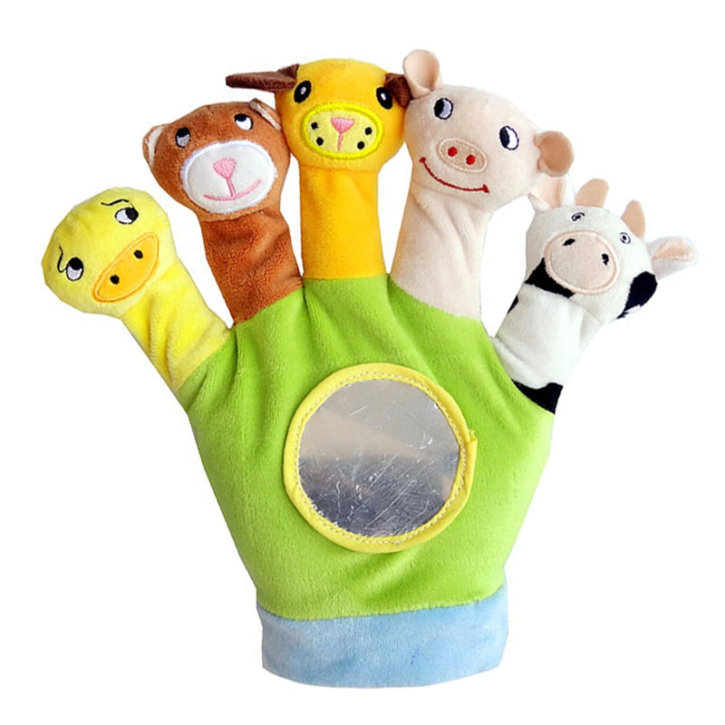 Luva Sensorial Fantoches Bichinhos - Ama Mamma