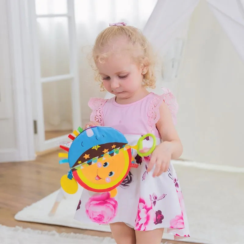 Livro de Pano Sensorial para Bebê - Ama Mamma