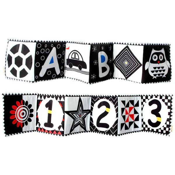 Livro Sensorial de Estímulo Visual - Montessori - Ama Mamma