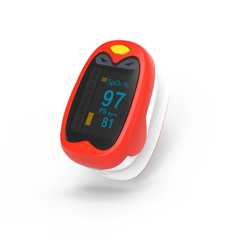 Oxímetro de Dedo Infantil LED Recarregável - Ama Mamma