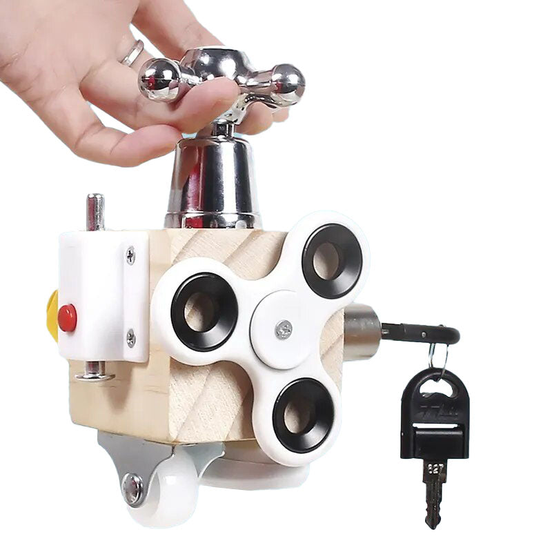 Bloco Montessori de Treinamento de Habilidades - Ama Mamma