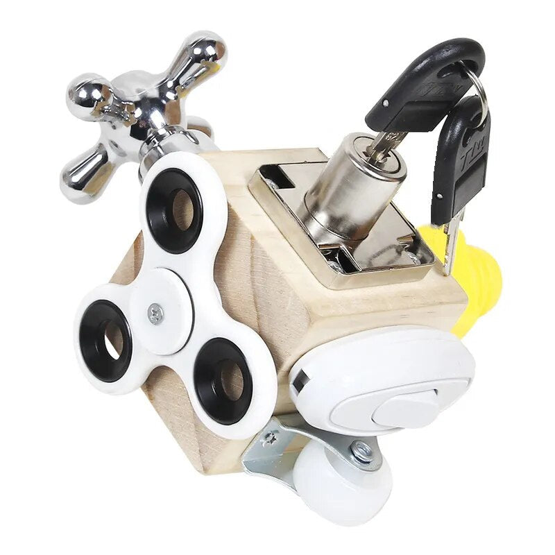 Bloco Montessori de Treinamento de Habilidades - Ama Mamma