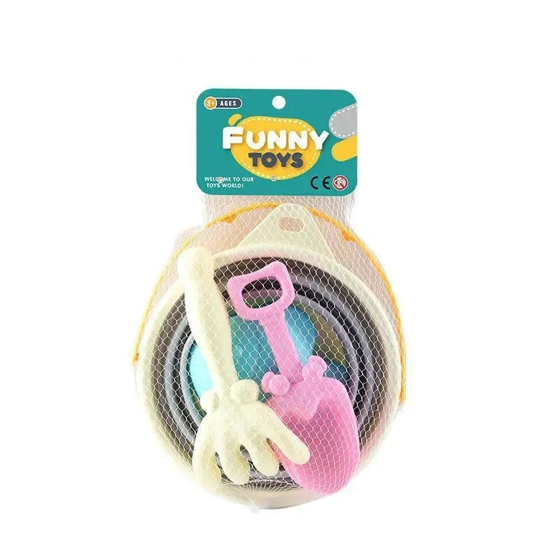 Brinquedo de Praia Baldinho de Areia Retrátil - Ama Mamma
