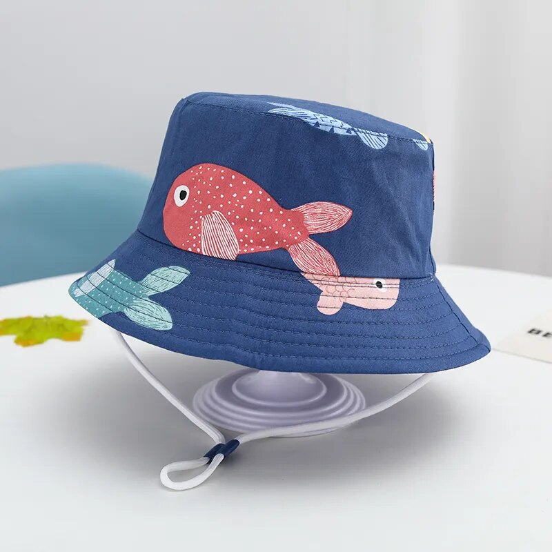 Chapéu de Praia Bebê Infantil Estampas - Ama Mamma