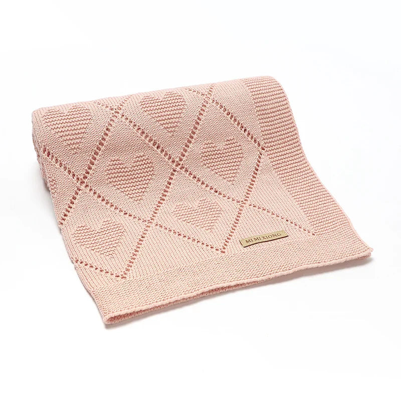 Manta Para Bebê Tricot Melanie - Ama Mamma