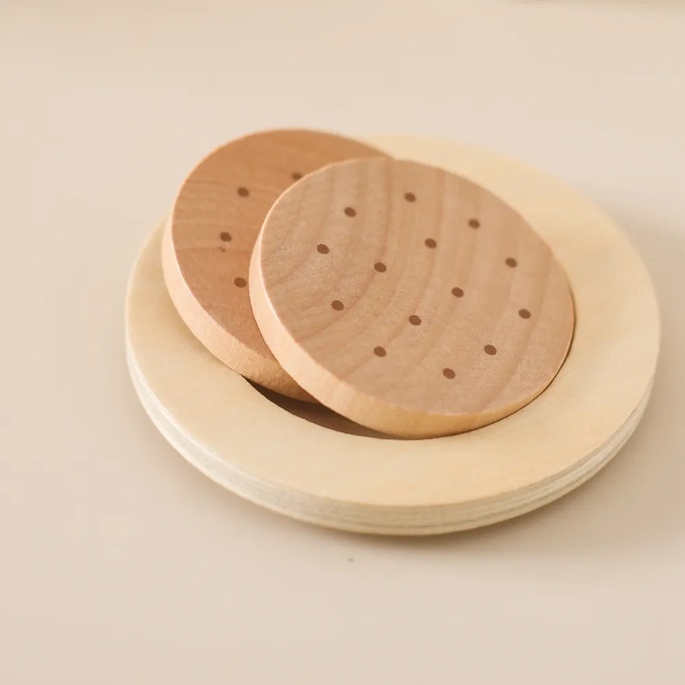 Cozinha Montessori - Máquina de Café Expresso de Madeira - Ama Mamma