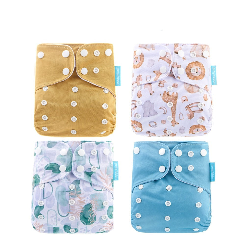 Fralda de Pano Infantil Ecológica e Reutilizável - 4 unidades - Ama Mamma