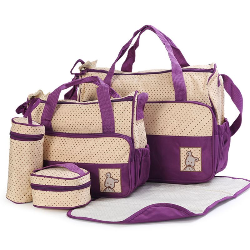 Kit Bolsas Maternidade com 5 Peças - Ama Mamma - Ama Mamma