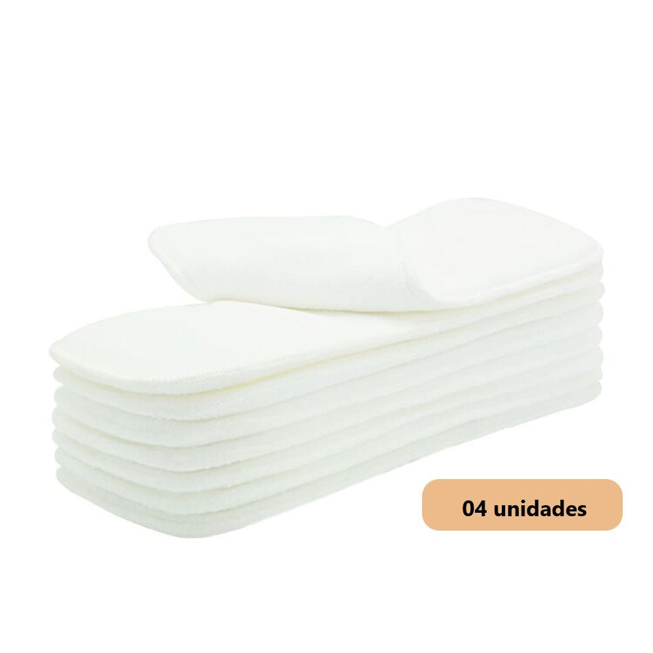 Absorventes para Fralda de Pano Sustentáveis Reutilizáveis - Ama Mamma - Ama Mamma