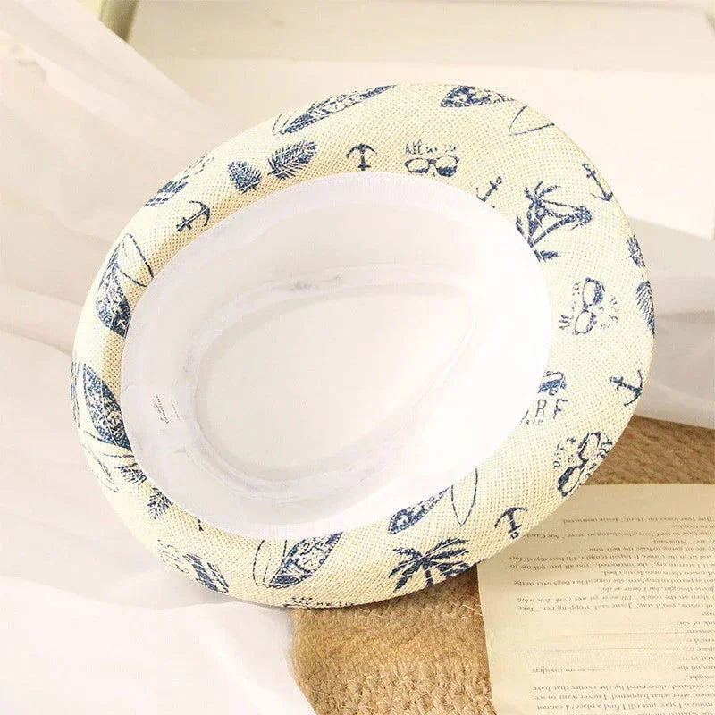 Chapéu Infantil de Palha Macio Proteção Solar Ama Mamma - Ama Mamma