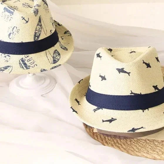 Chapéu Infantil de Palha Macio Proteção Solar Ama Mamma - Ama Mamma