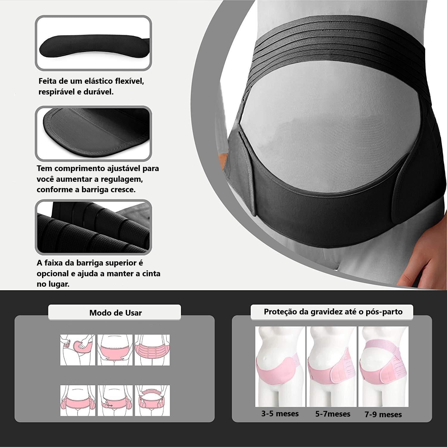 Cinta Faixa de Sustentação para Gestantes - Ama Mamma