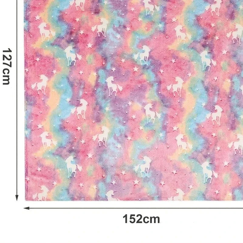 Cobertor Estampado que Brilha para Crianças Ama Mamma - Ama Mamma