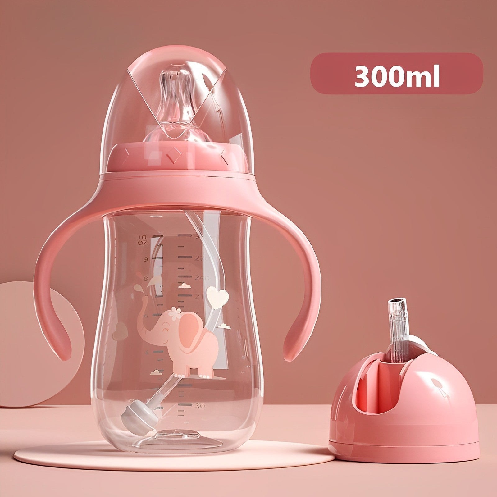 Copo de Treinamento Infantil Antivazamento com Canudo - Ama Mamma