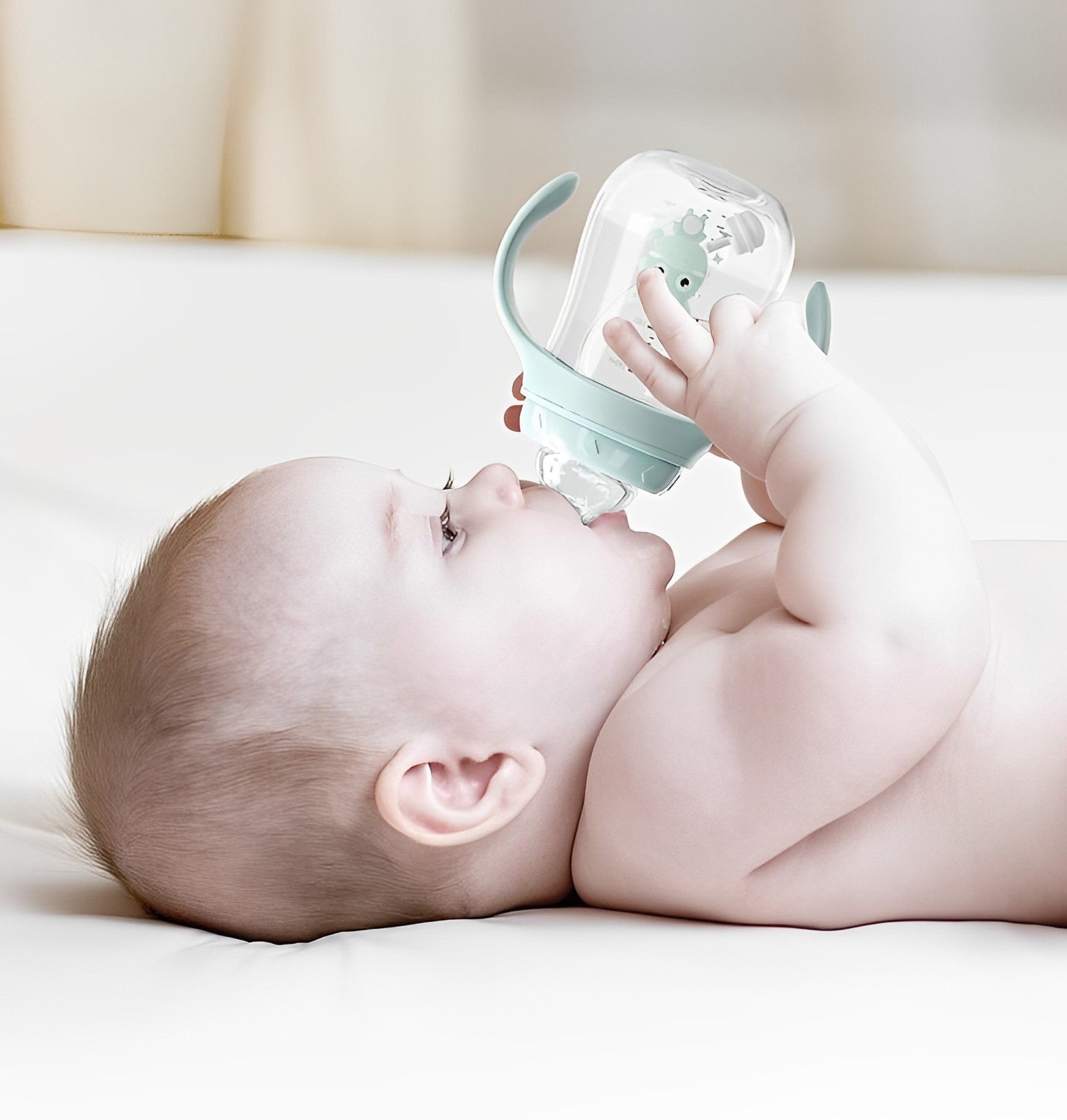 Copo de Treinamento Infantil Antivazamento com Canudo - Ama Mamma