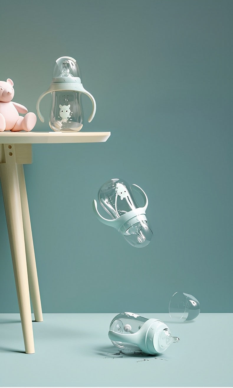 Copo de Treinamento Infantil Antivazamento com Canudo - Ama Mamma