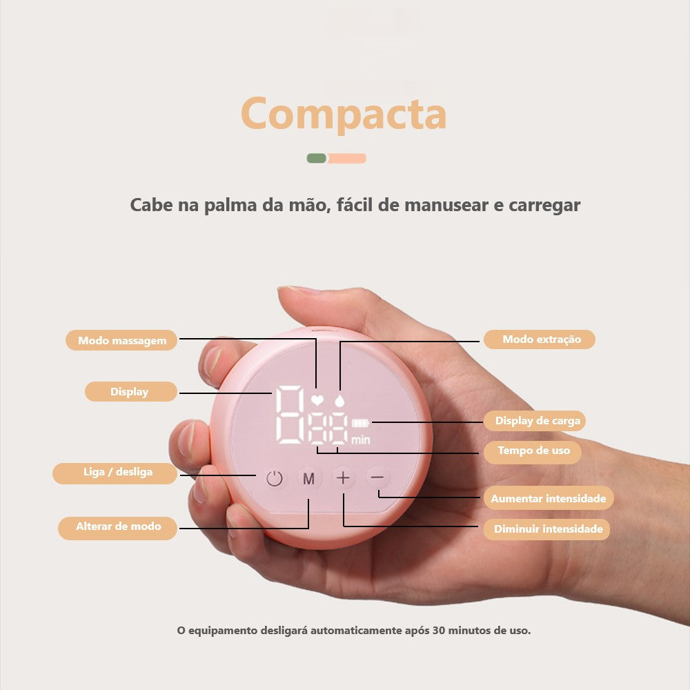 Extrator de Leite Elétrico Portátil - Ama Mamma