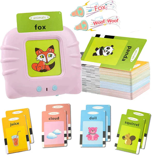 Card English Toy - Brinquedo Educativo para Aprender Inglês 224 Palavras - Ama Mamma