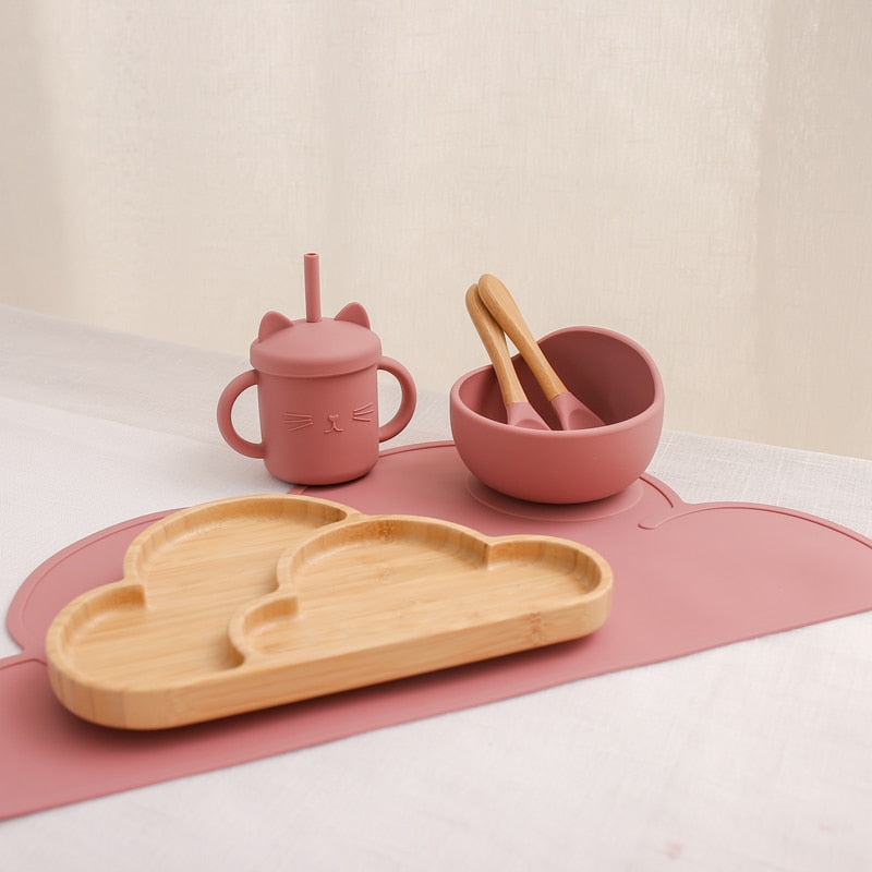 Kit Alimentação do Bebê Nuvem - Ama Mamma