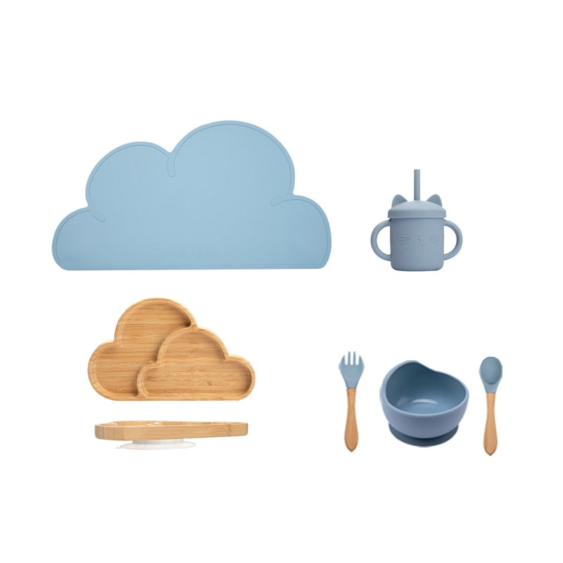 Kit Alimentação do Bebê Nuvem - Ama Mamma