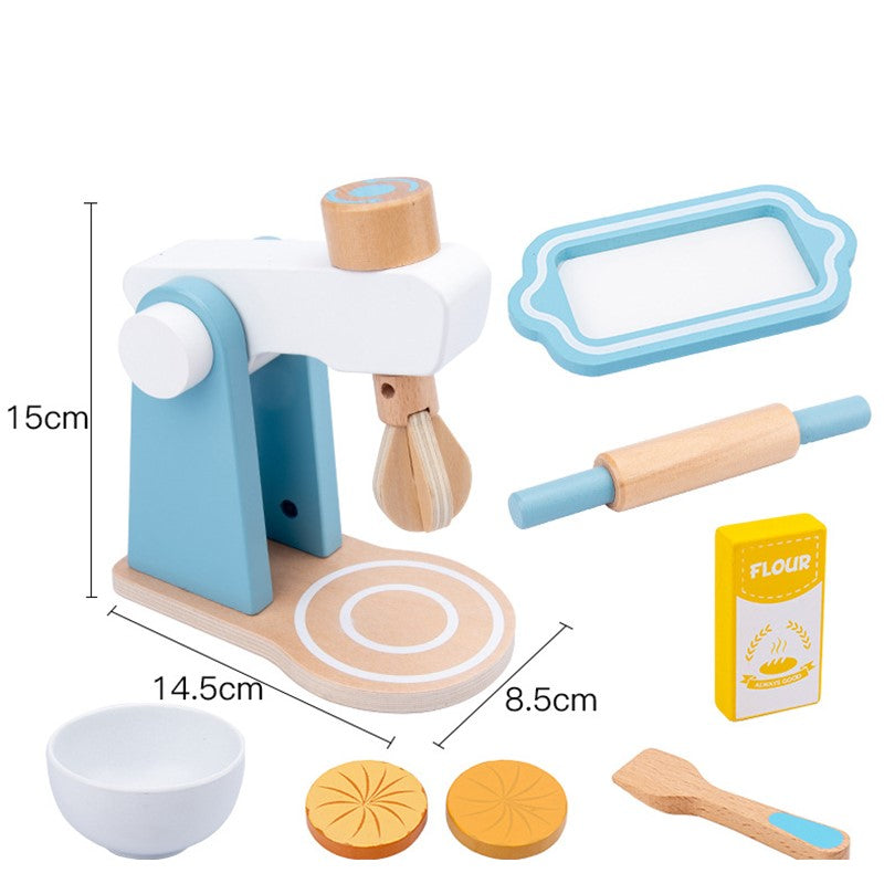 Kit Cozinha Montessori em Madeira Batedeira - Ama Mamma