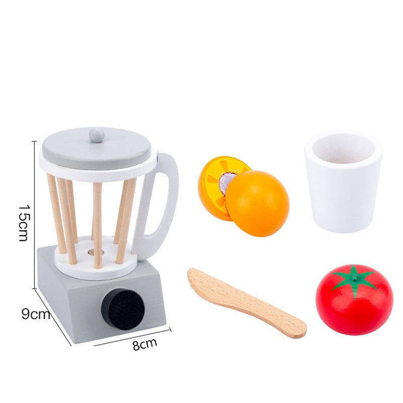 Kit Cozinha Montessori em Madeira Liquidificador - Ama Mamma