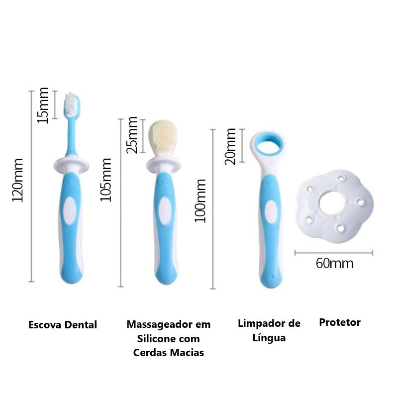 Kit Higiene Bucal com Protetor - Ama Mamma