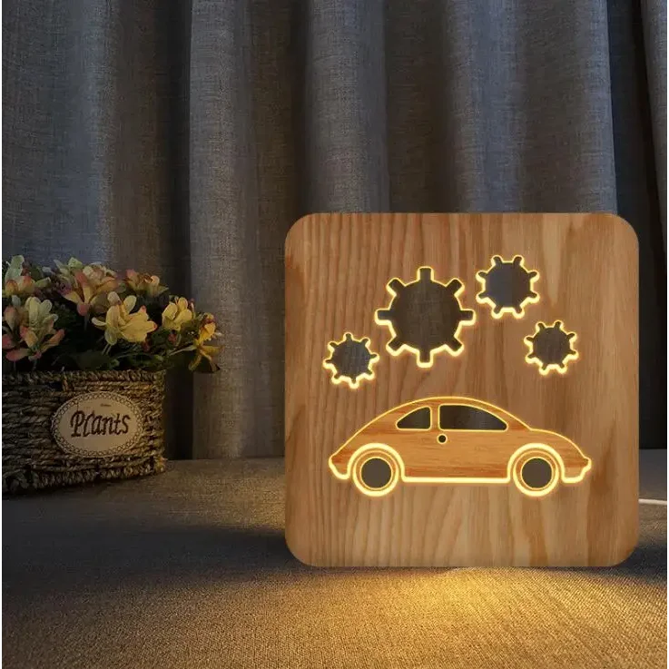 Luminária LED Design de Veículo para Decoração Ama Mamma - Ama Mamma