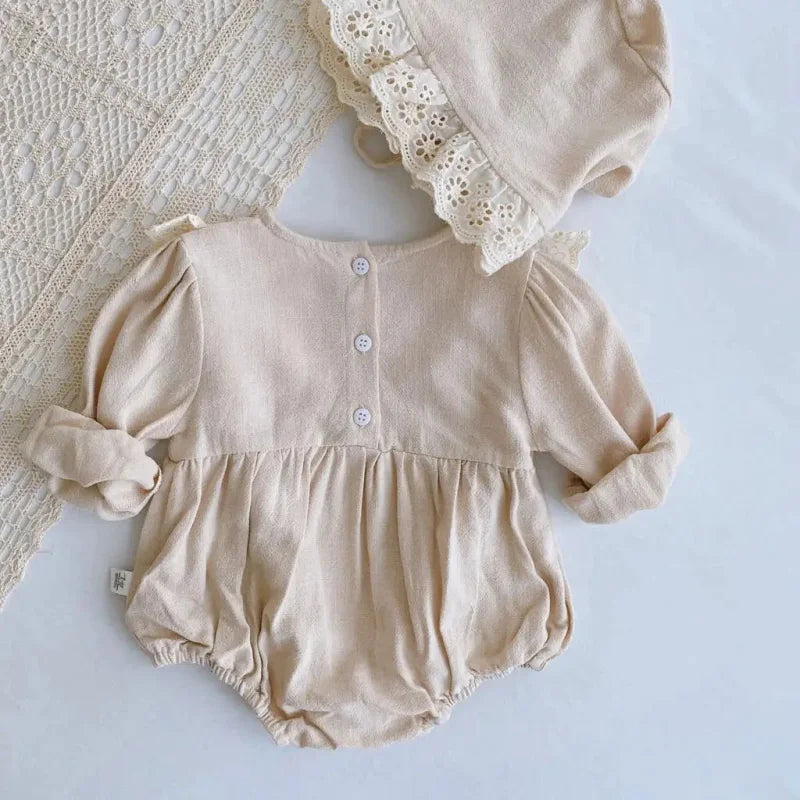 Macacão Romper Charmoso com Gorro Ama Mamma - Ama Mamma