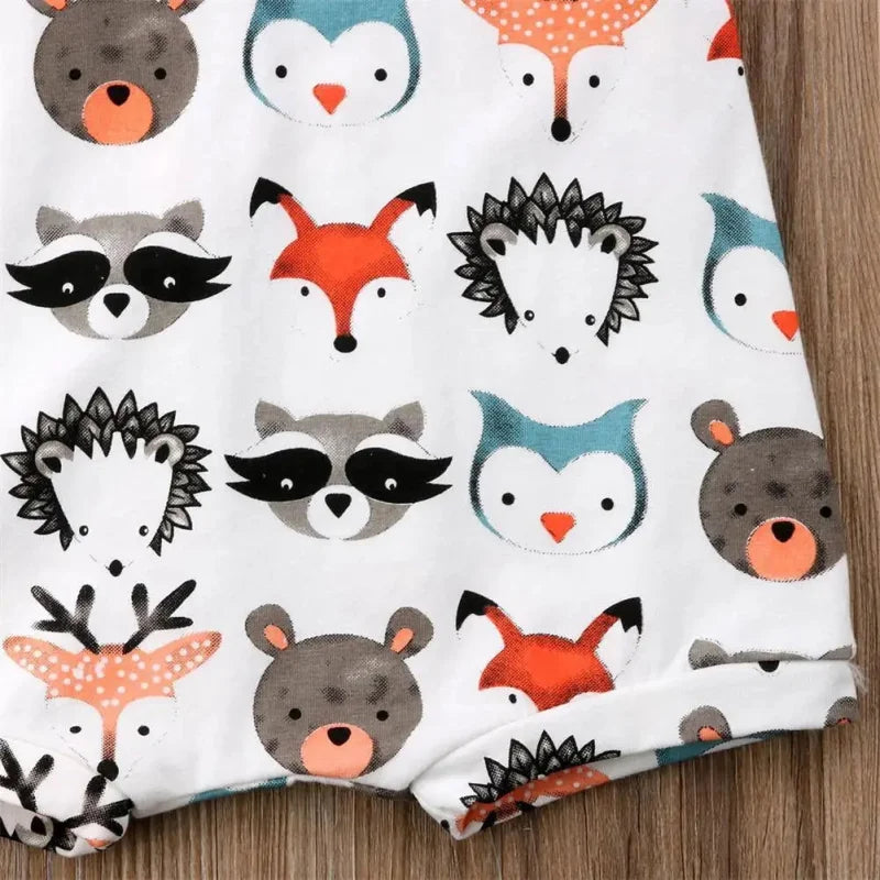 Macacão Curto Mini Bosque Ama Mamma - Ama Mamma