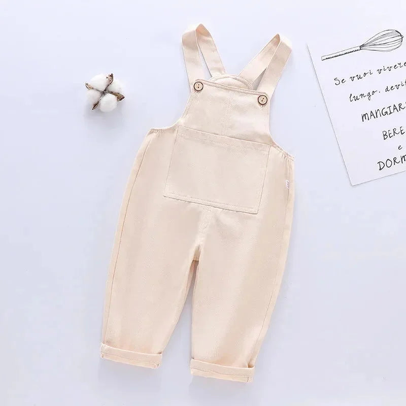 Macacão Jardineira Infantil Macio Sofia Ama Mamma - Ama Mamma