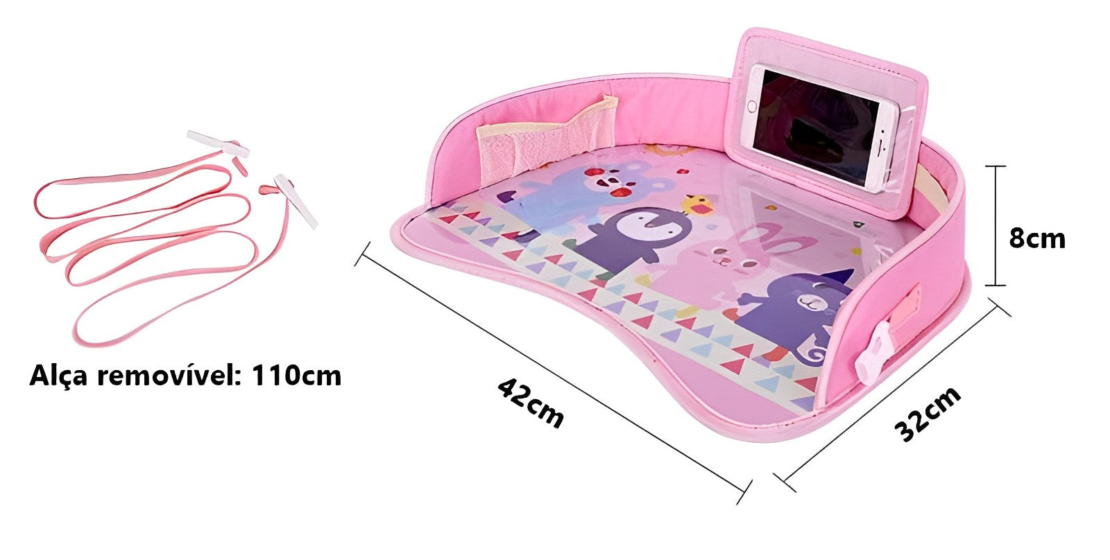 Mesa de Atividades Para Carro Bandeja Portátil - Ama Mamma