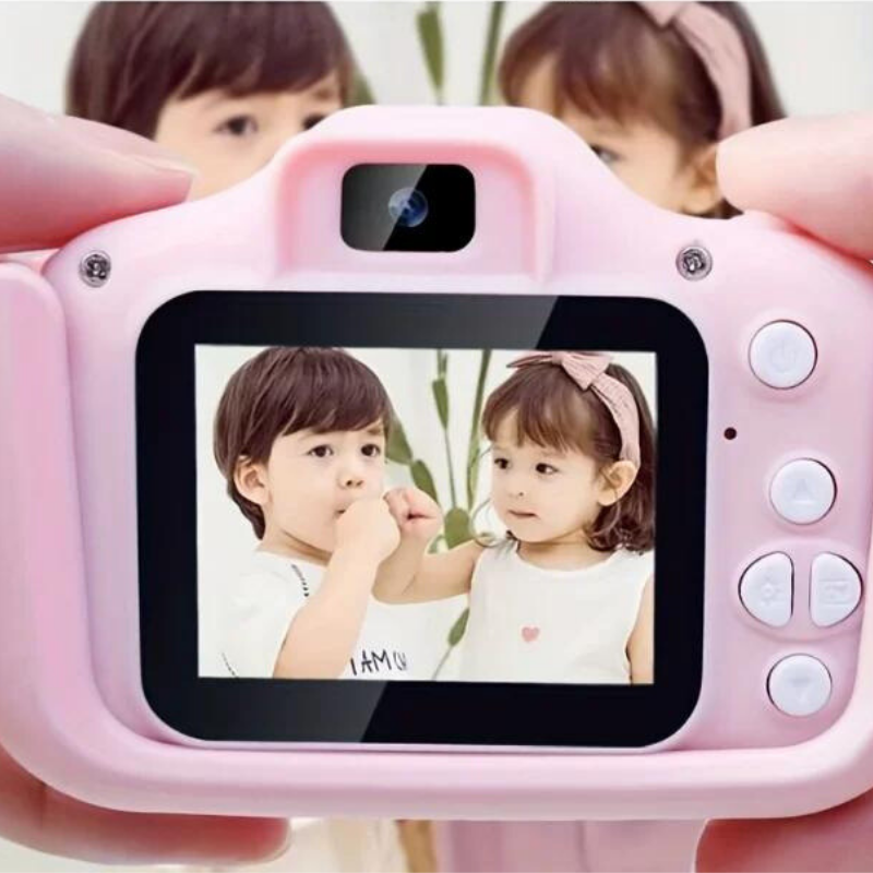 Mini Câmera Digital Infantil - O Mundo pela Lente dos Pequenos - Ama Mamma