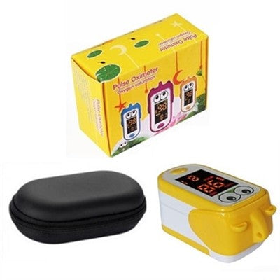 Oxímetro de Dedo Divertido Infantil com LED - Ama Mamma