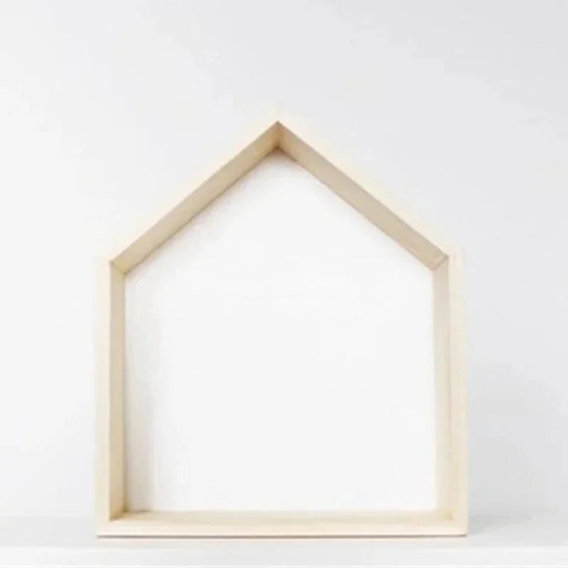 Prateleira Criativa de Parede em Forma de Casa Ama Mamma - Ama Mamma