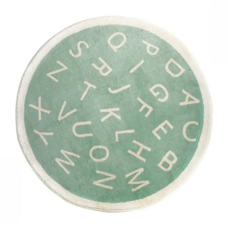 Tapete Redondo Infantil Educacional Meu Primeiro ABC Ama Mamma - Ama Mamma