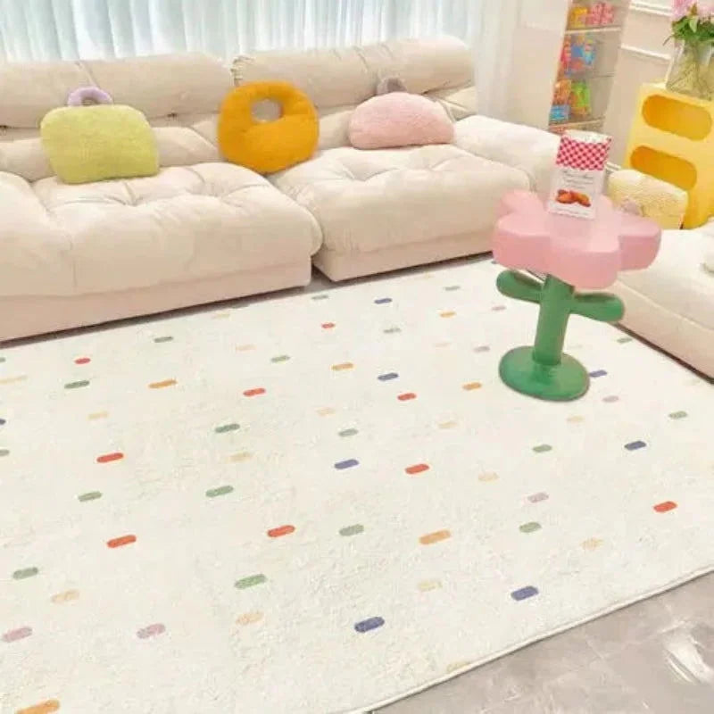 Tapete Geométrico de Pelúcia para Quarto e Sala Ama Mamma - Ama Mamma