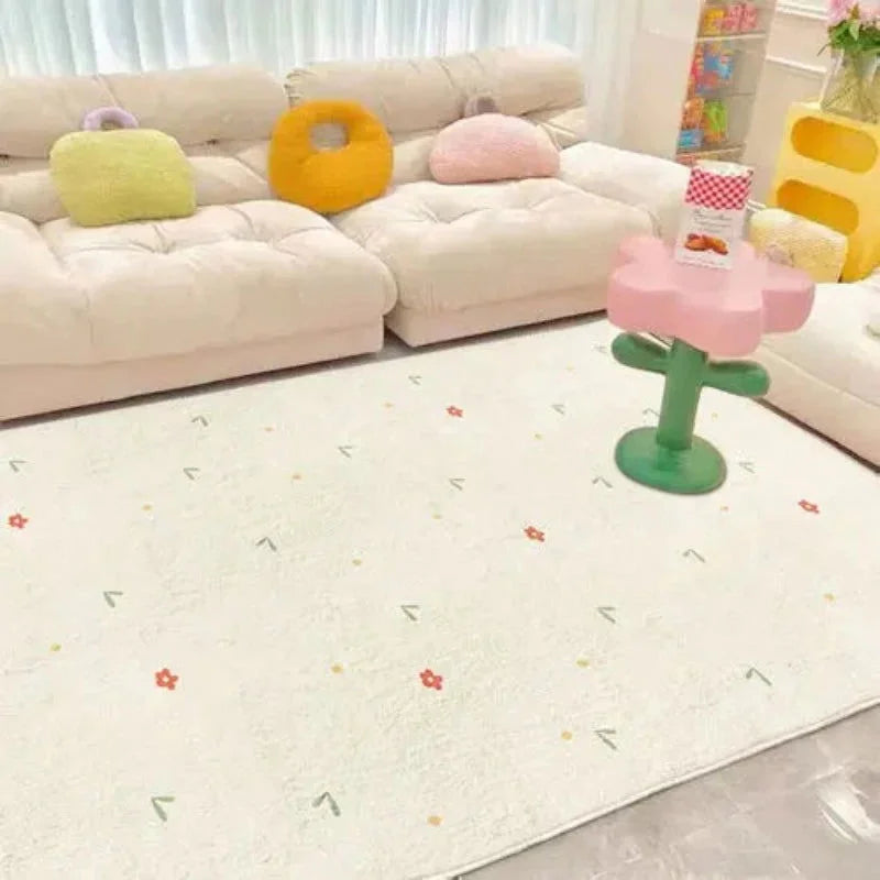 Tapete Geométrico de Pelúcia para Quarto e Sala Ama Mamma - Ama Mamma