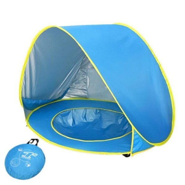 Tenda de Praia com Proteção UV e Mini Piscina para Bebê - Ama Mamma