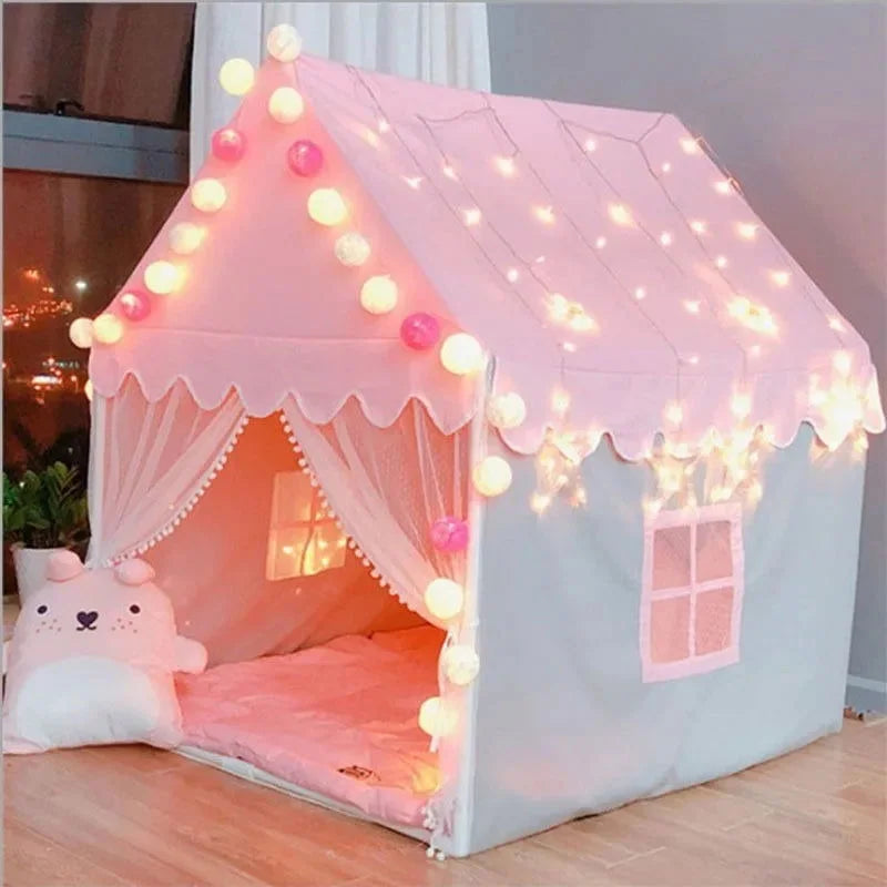 Tenda Infantil Princesa Rosa para Decoração Ama Mamma - Ama Mamma