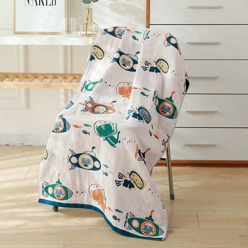 Toalha Jacquard de Algodão com Camadas Extras para Conforto Ama Mamma - Ama Mamma