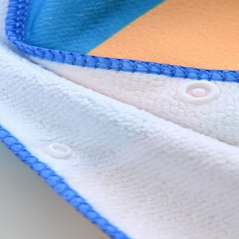 Poncho Infantil Atoalhado Praia com Capuz Menina - Ama Mamma