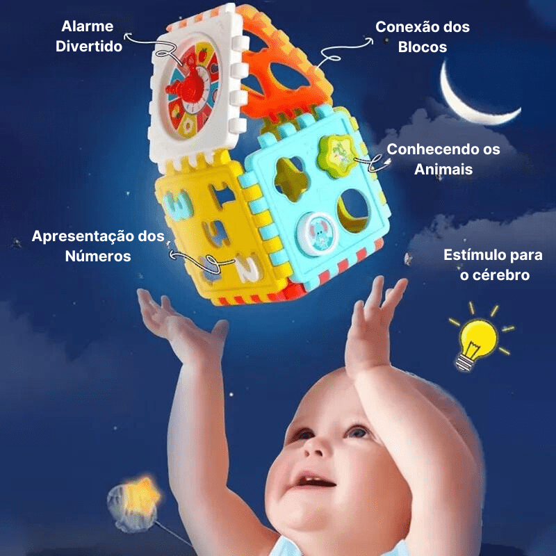 Brinquedos Educativos | Blocos de Construção - 12~36 meses - Ama Mamma