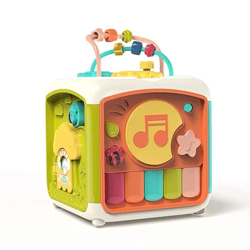 Brinquedos Educativos | Cubo Musical 7 x 1 - 6~36 Meses - Ama Mamma