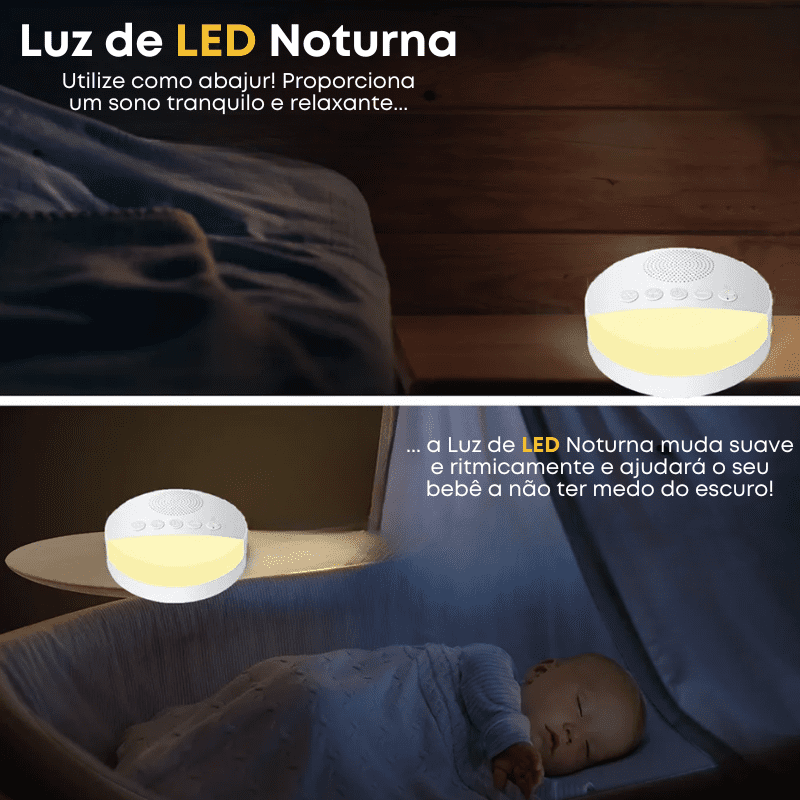 Ruído Branco Eletrônico Calm Baby - Ama Mamma