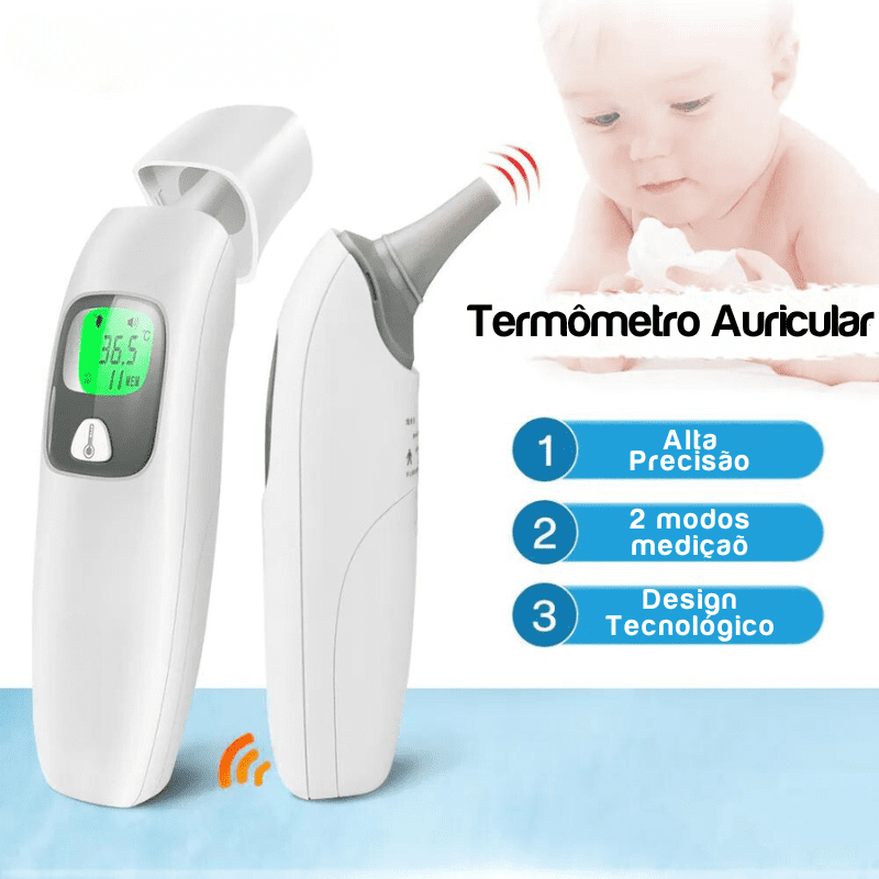 Termômetro Digital Auricular Baby - Ama Mamma