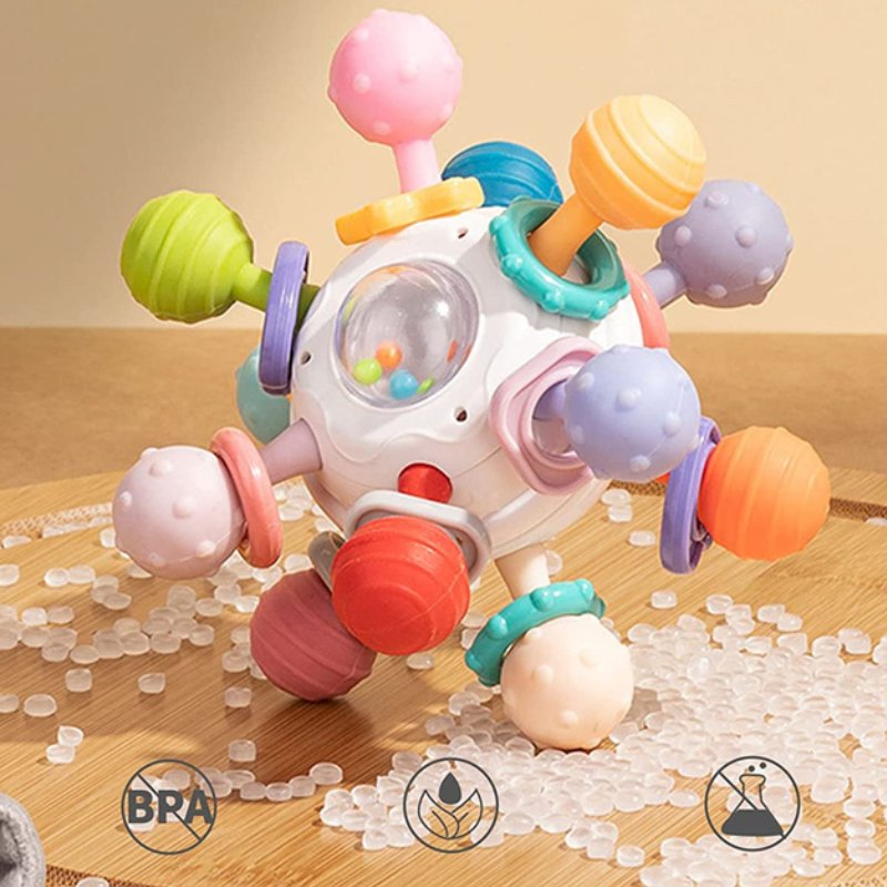 Mordedor Chocalho Sensorial - Ama Mamma