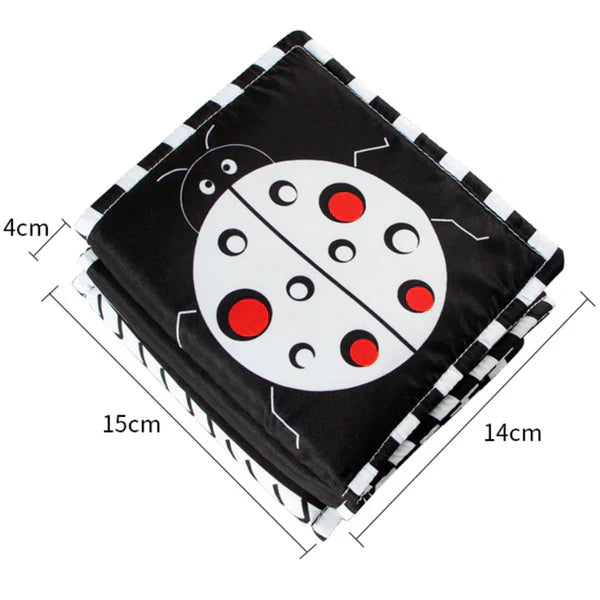 Livro Sensorial de Estímulo Visual - Montessori - Ama Mamma